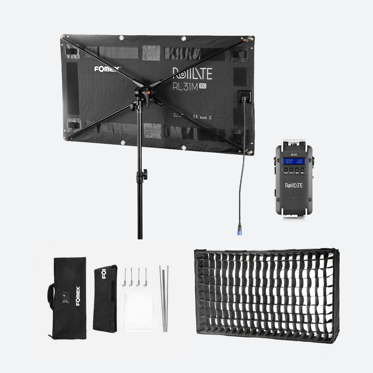 Fomex RL31-150 Rolllite Kit (V-Mount)