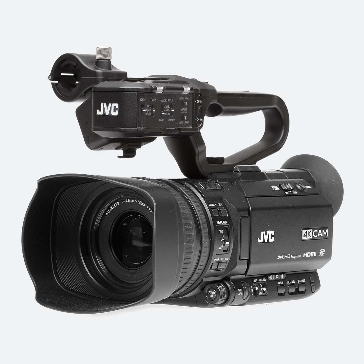 JVC GY-HM200 4KCAM live streaming camcorder