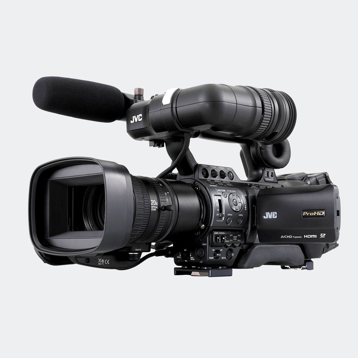 JVC GY-HM850RE live streaming ENG HD camcorder