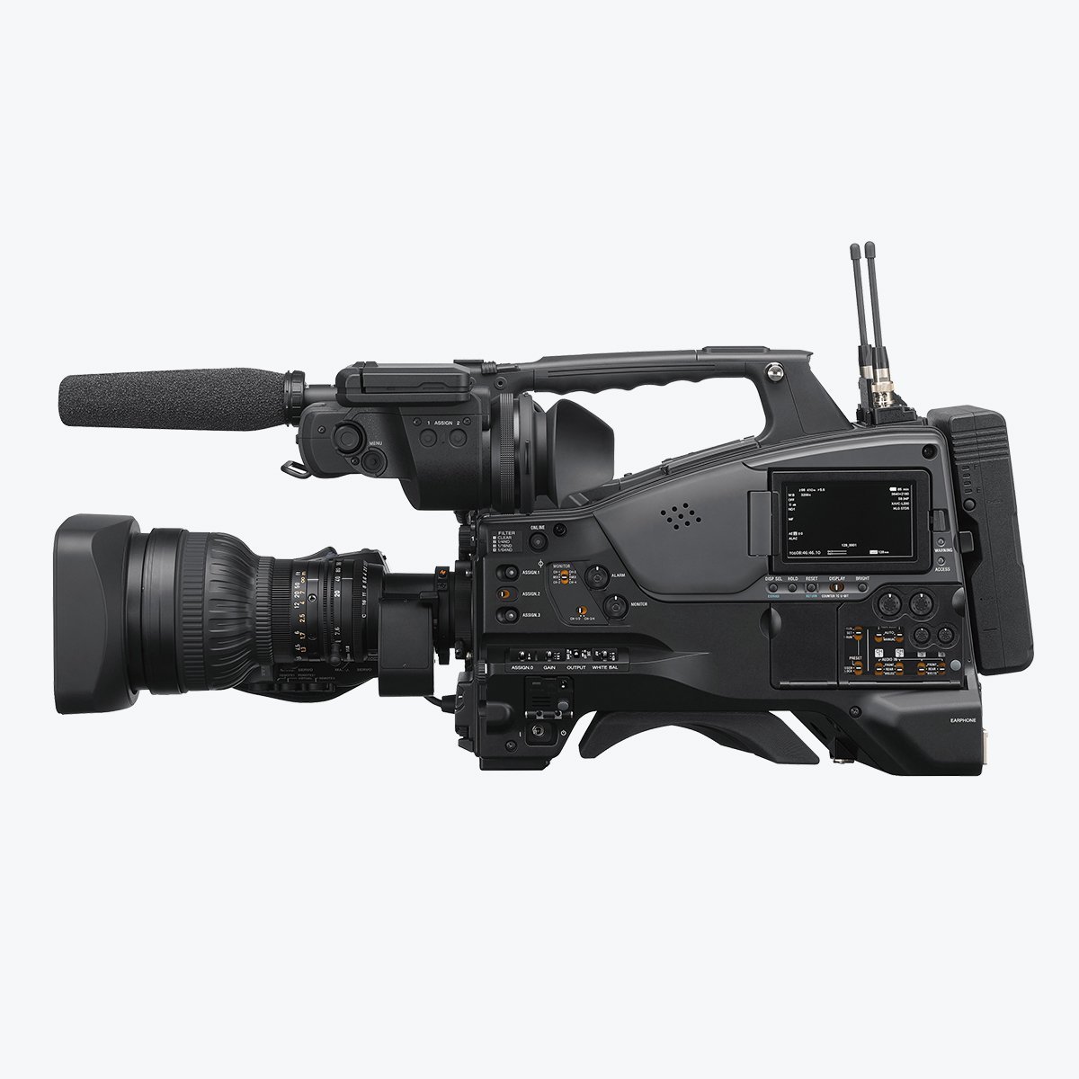 Sony PXW-Z750 4K ENG Camcorder with Global Shutter